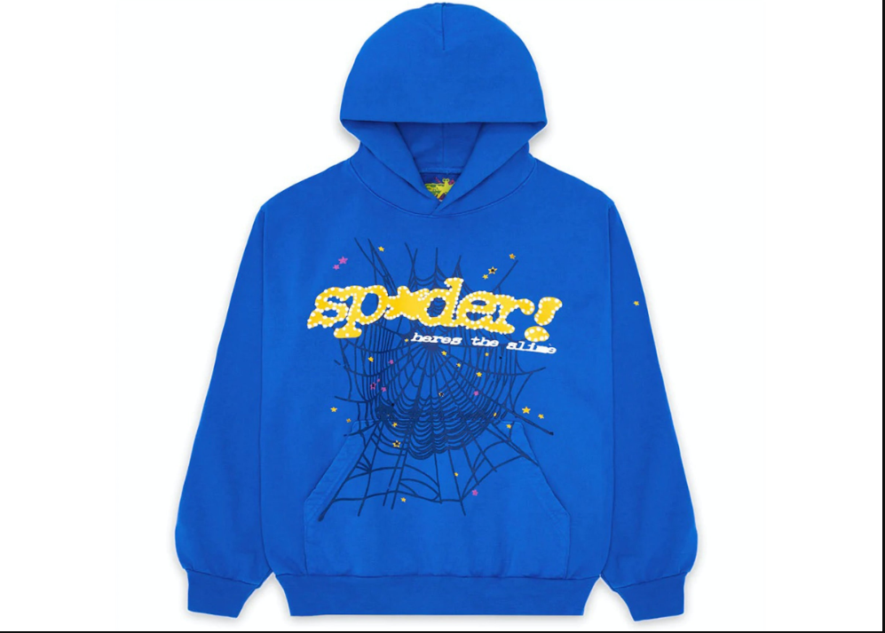 555 spider hoodie